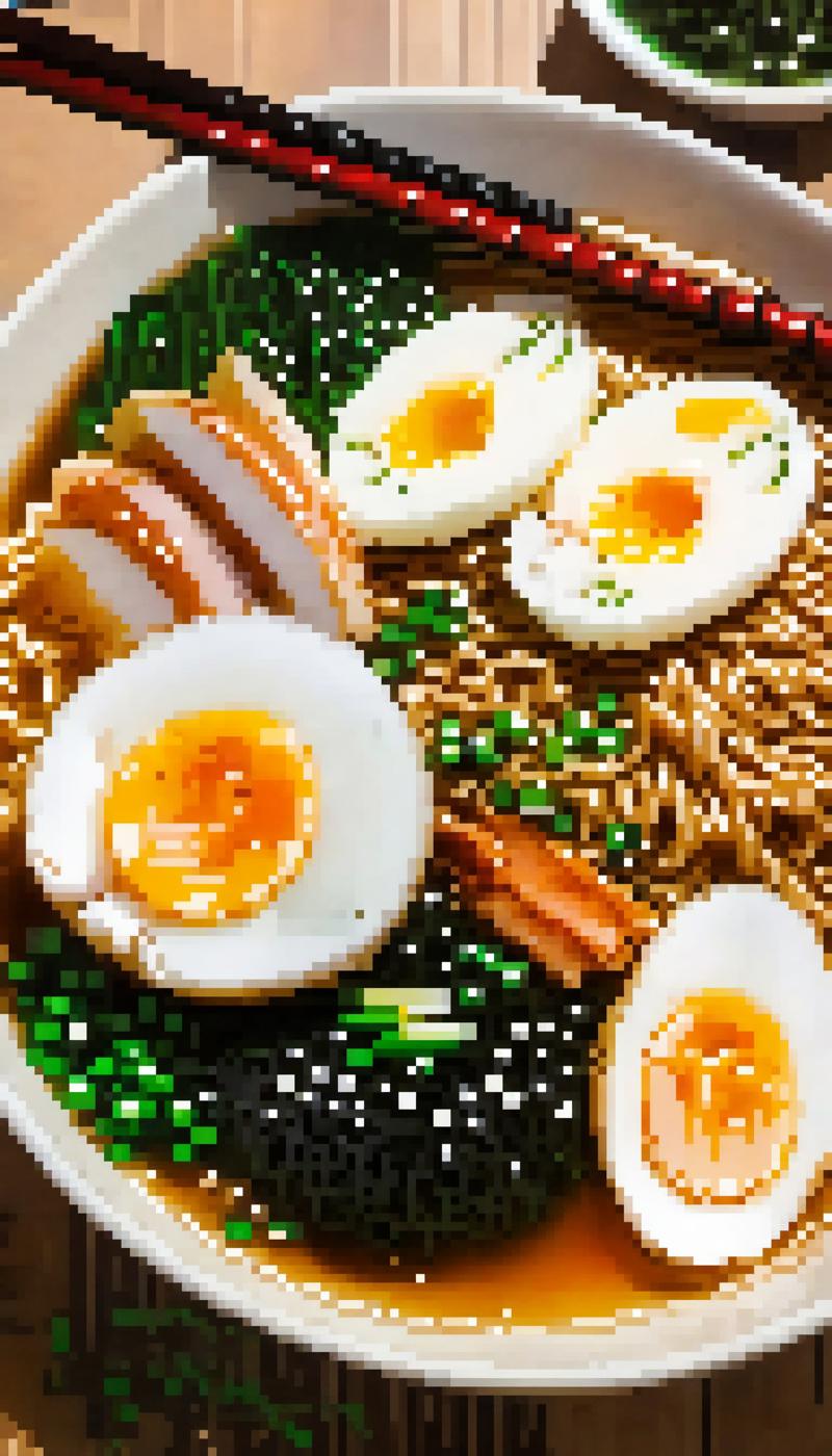 bowl of steaming hot ramen noodles, with a variety of toppings including sliced pork, boiled egg, gr XL 0.jpg